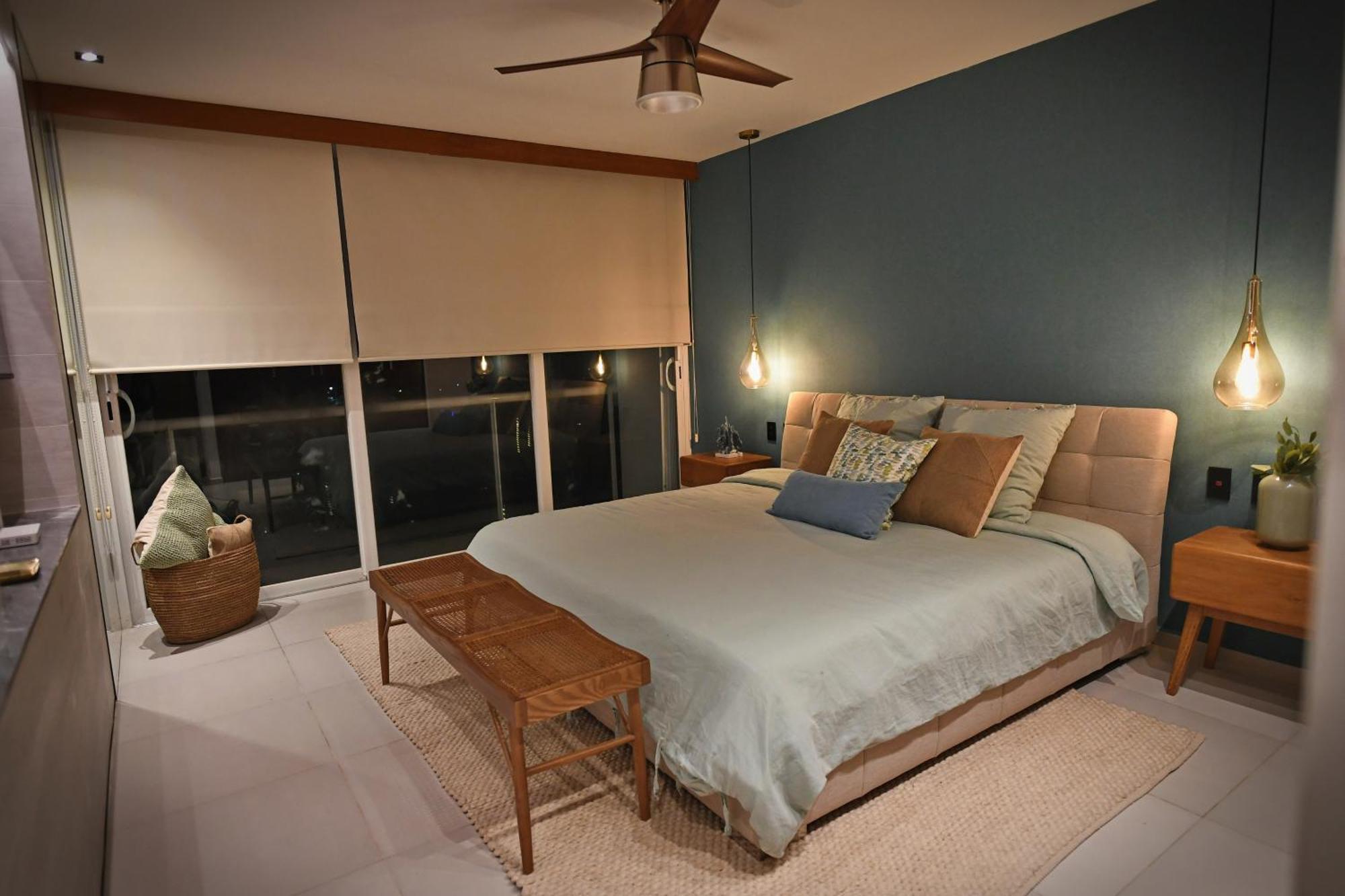 Beachfront Apartment Blue Vista Cancún Exteriér fotografie